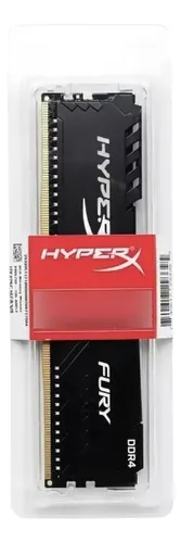 Memoria Ram Kingston Hyperx Fury 16 Gb Ddr4 3200mhz Negro