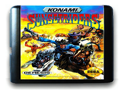 Sunset Riders Sunsetriders Sega Mega Drive Genesis Tectoy