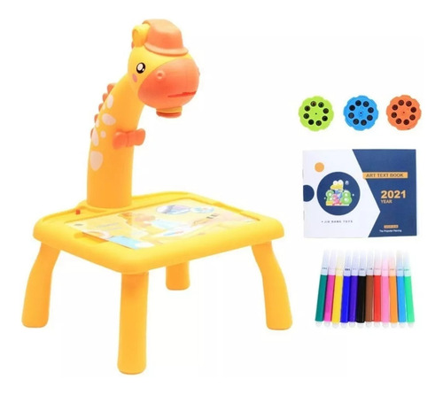 Mesa De Dibujo Con Proyector Infantil + Accesorios