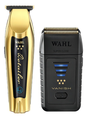 Wahl Profissional dorada y negra