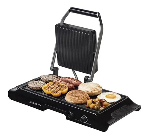 Grill Eletrico Duo Mr Cheff Prensa Gdg-01 1250w 127v Agratto