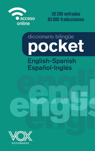 Libro Diccionario Pocket English Spanish Espaã¿ol-ingles ...