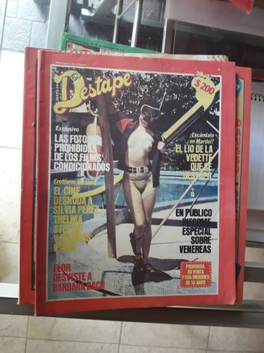 Revista Destape Febrero  1985