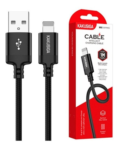 Cable iPhone Conector Usb 2.0 Tipo Cordón 100% Flexible