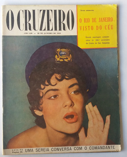 Revista O Cruzeiro 1955 Aniversario D 388 Ano Rio De Janeiro
