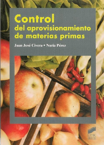 Libro Control Del Aprovisionamiento De Materias Primas De Ju