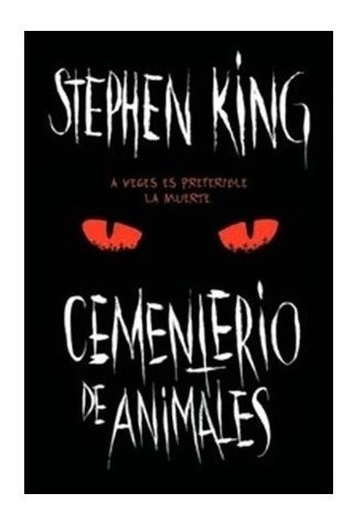 Cementerio De Animales - Stephen King - Debolsillo