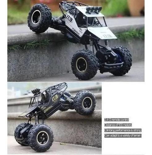 Carrinho De Controle Remoto Rock Crawler 4x4 Off Road