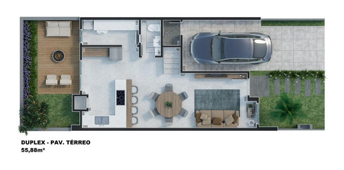 Imagem 11 de 15 de Casa Duplex Para Venda Em Curitiba, Abranches, 3 Dormitórios, 1 Suíte, 3 Banheiros, 2 Vagas - Ctb3336_1-2314914
