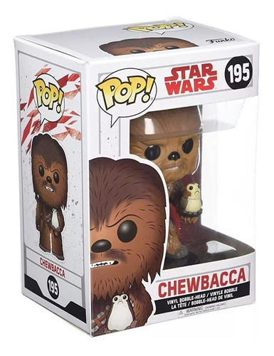 Chewbacca 195 Funko Pop Star Wars Disney Last Jedi