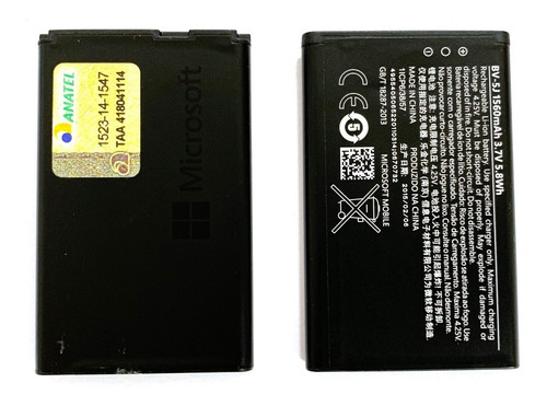 Bateria Original Nokia Bv-5j 1560mah Multi Uso - Novo