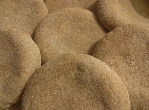 Pan Pita Árabe Integral Salvado Vegano Kg Elija Tamaño Caba