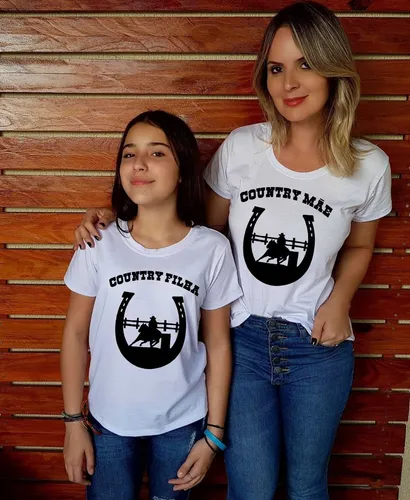 Roupa country hotsell mae e filha