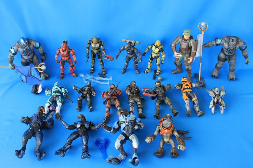 Spartan Hazop Cyan Halo Reach Mcfarlane Toys (Usado)