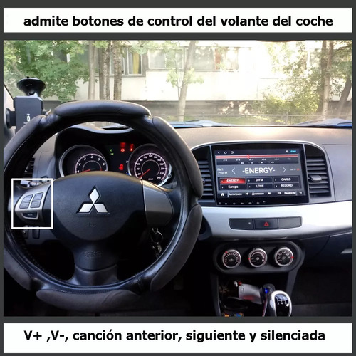 Zk Auto Estéreo Android Carplay Pantalla Para Mitsubishi