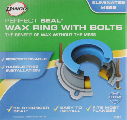 Danco 10826 - Anillo De Cera Para Inodoro Con Sello