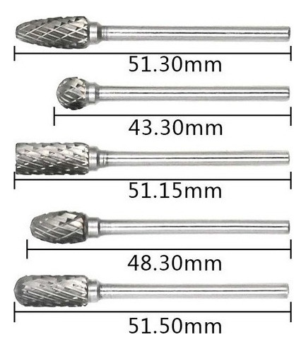. 1 Fresa Rotativa De Carburo Yg8 De Acero De Tungsteno, 10
