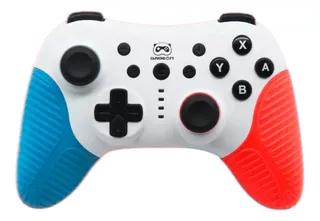 Control joystick inalámbrico Dehuka Control Nintendo Switch Control Nintendo Switch blanco y rojo y azul