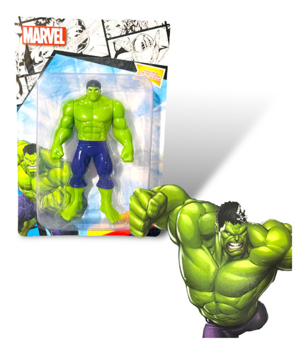 Muñecos Vengadores Marvel Spiderman Hulk Pantera Capitan Ame