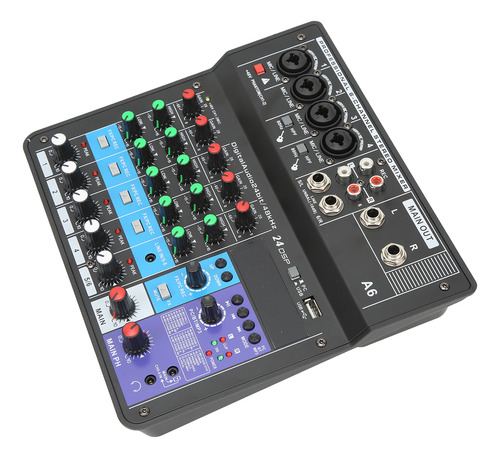 Consola De Sonido Usb, Mini Mesa De Mezclas, Grabación De Vo