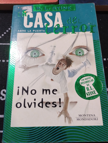 Lote X 3 R. L. Stine: La Casa Del Terror. Montena. Olivos. (Usado)