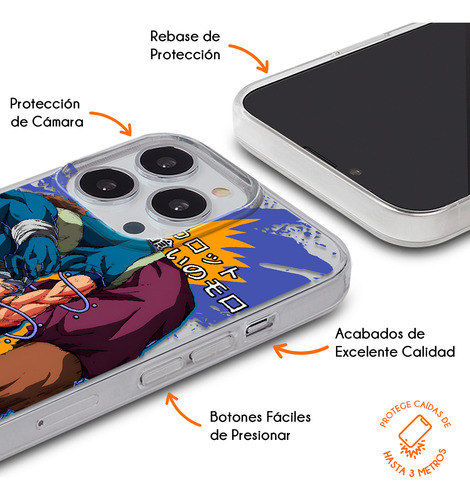 Funda Para iPhone Dragon Ball Super Goku Moro Antigolpes