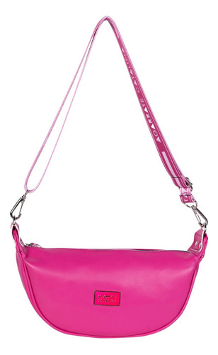 Cartera Barb Agarrate Catalina Acp 70 Color Fucsia Diseño De La Tela Cuero Ecológico