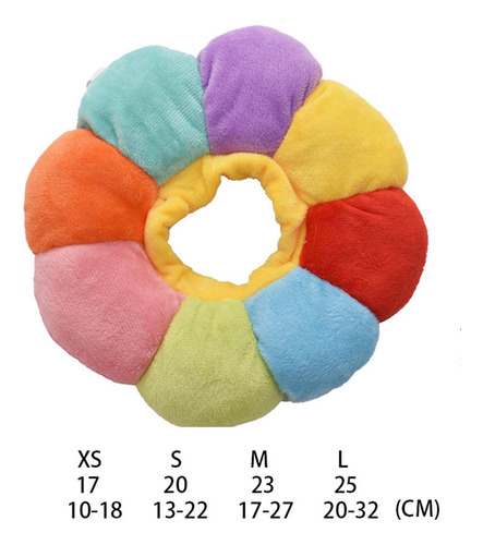 3 Collar Protector Para Mascotas, CĂrculo Para El L L Flor