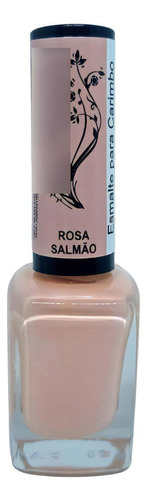 Esmalte Para Carimbo La Femme Decoração De Unhas Cores Div Cor Rosa Salmão