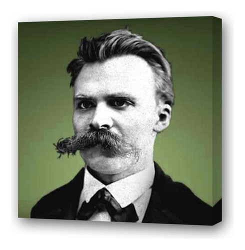 Cuadro 60x60cm Nietzsche Filosofo Poeta Pensamiento M3