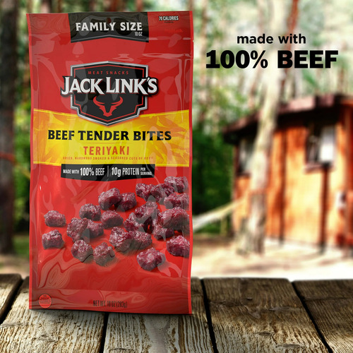 Jack Link's Teriyaki Beef Tender Bites Carne Seca Americana