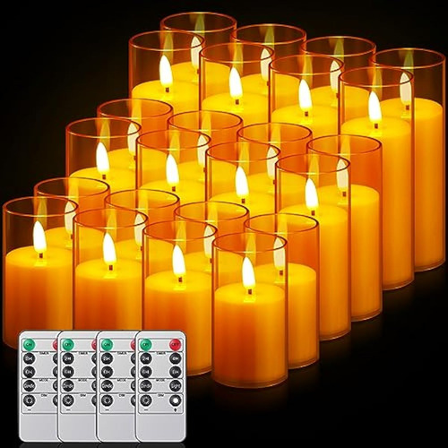 Retisee 24 Velas Led Sin Llama Parpadeantes