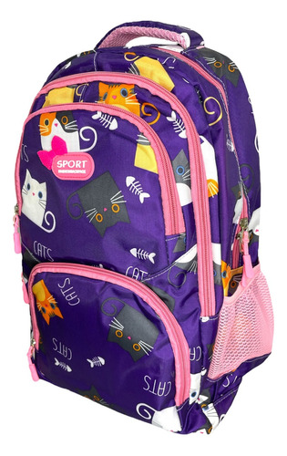 Bolso Morral Escolar Infantil 40cm Nuevo