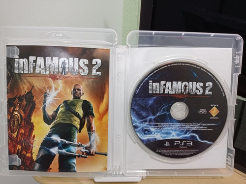 Infamous 2 Ps3 Usado Frete Cr 12,00