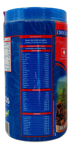 Dulet Lactosuero Suizo Deshidratado Sabor Chocolate 450g.