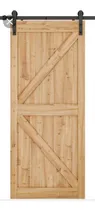 Comprar Kit De Herrajes Para Puerta Granero Para Puertas Hasta 80cm.