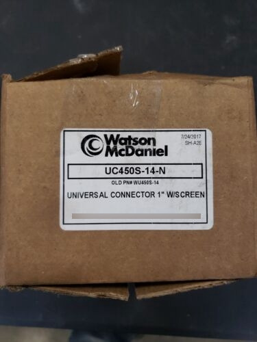 Watson Mcdaniel Uc450s-14-n Universal Connector 1 W/scr Sse