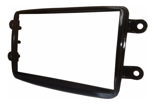 Moldura Dvd 2 Din Renault Duster Sandero Black Piano