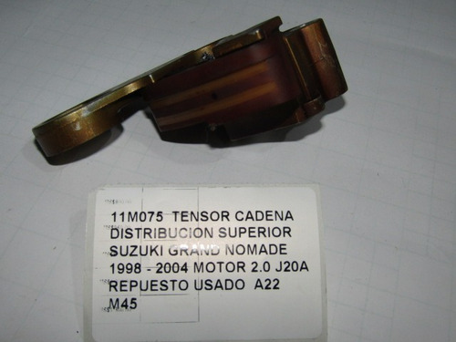 Tensor Cadena Distribucion Suzuki Grand Nomade 1998-2004