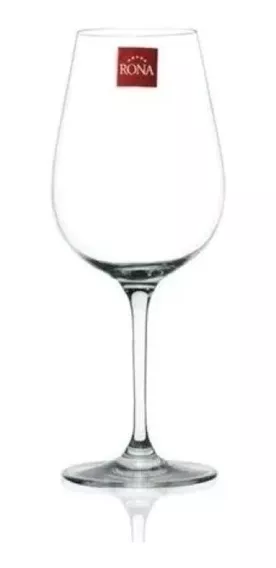 Set De 6 Copas De Vino Blanco De Cristal Rona 250 Ml
