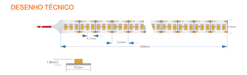 Kit 4 Fita Led Smd 2835 5m 20w/m 2000 Lm/m Ip20 12v Ledvance