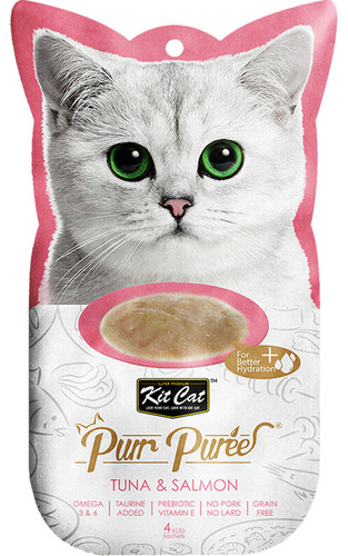 Kit Cat Purrpuree Atún Y Salmón 60 Grs