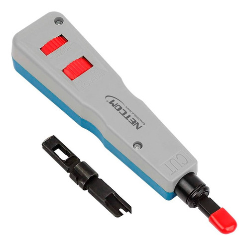 Ponchador De Impacto Netcom Punch Down 110/88 110/66 Cat5 6