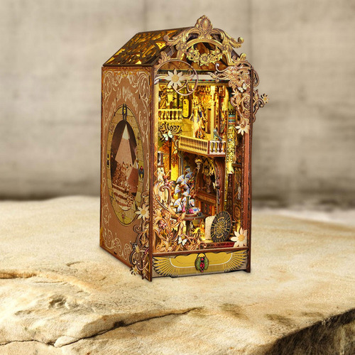 Casa De Muñecas De Madera 3d, Manualidades, Diorama,