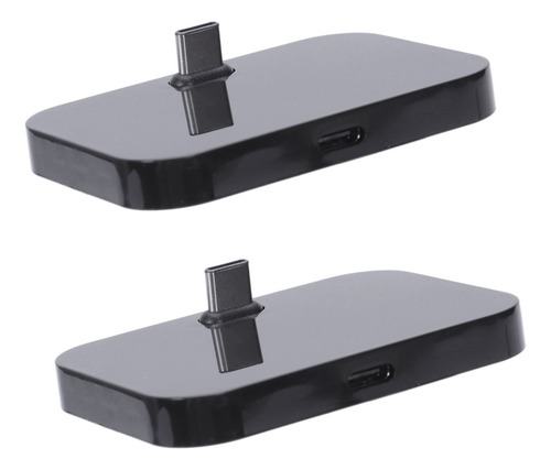 2 Soportes Para Cargador De Escritorio Tipo C Para Teléfonos