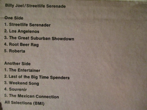 Imagen 3 de 4 de Billy Joel - Streetlife Serenade (columbia Pc 33146) Usa