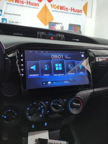 Central Multimedia Toyota Hilux 2016-2024 -- 2gb+32gb