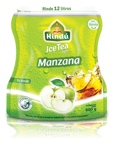 Ice Tea Manzana Light X600g - g