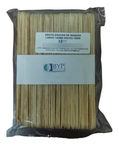 Abatelenguas De Madera