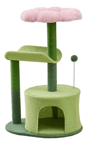 Arranhador Post Gato Árvore Brinquedo Interativo Gatinho